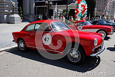 Editorial Photo: 1957 Alfa Romeo Giulietta Sprint Veloce. Image 