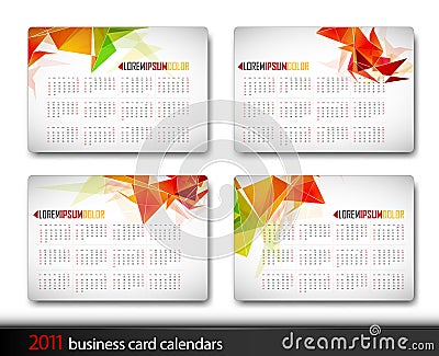 2011 annual calendar template. Stock Images: 2011 Calendar Template