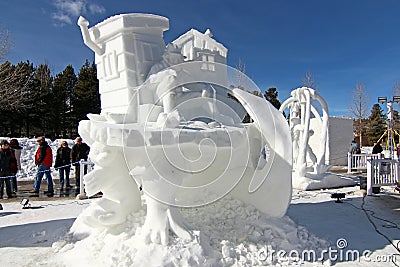 Breckenridge Snow Sculpture