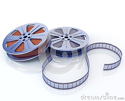 reels of film. 3D FILM REELS (click image to