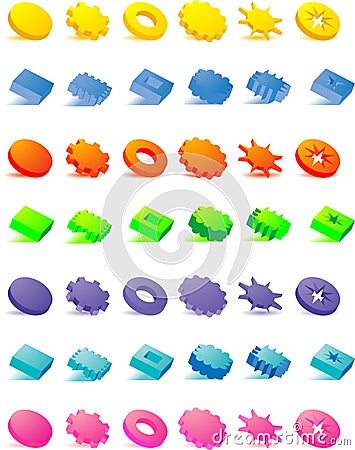 Images Of 3d Shapes. 3D SHAPES (click image to zoom