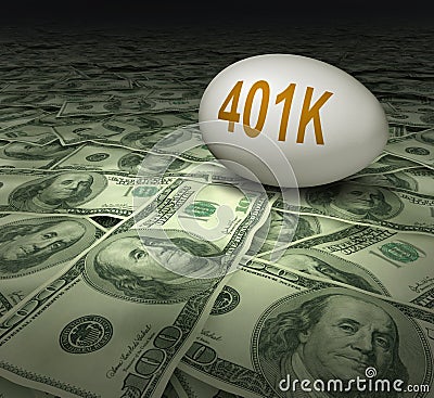 401k Retirement Savings Dollars Financial Roy