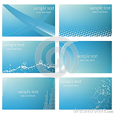 Identification Card Templates. ABSTRACT BUSINESS CARD
