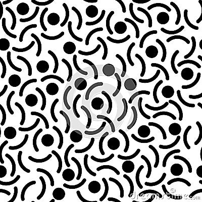 Abstract vector black and white background. Keywords: