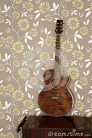 acoustic guitar wallpaper. ACOUSTIC GUITAR RETRO ON