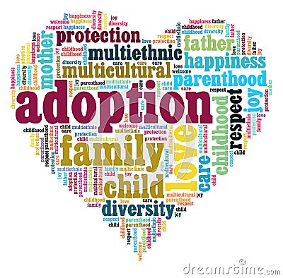 Adoption Heart Royalty Free Stock Photo - Image: 22166905