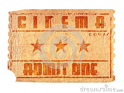 cinema ticket face