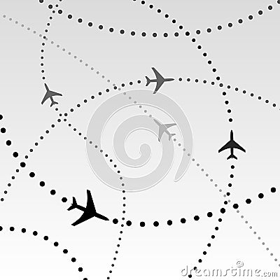 flight paths stamp