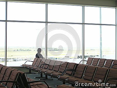 Lounge Chairs on Airport Departure Lounge Chairs Stock Images   Image  101594