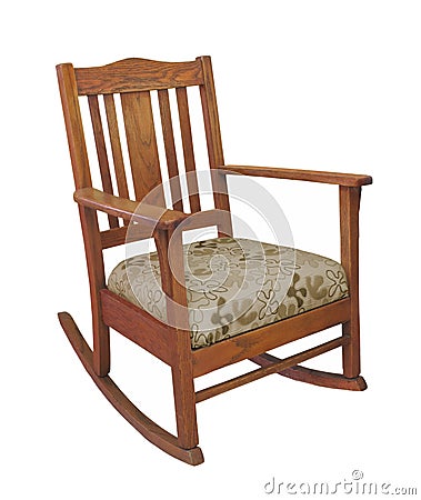 Antique Wooden Rocking Chair