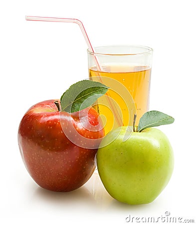 Aplle on Stock Images  Apple Juice   Apple Juice With Two Apples