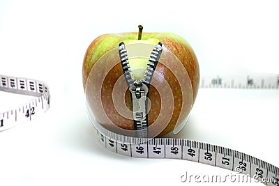 Apple Zip Royalty Free Stock Images