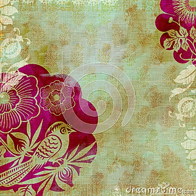Logo Design Baju on Download Twitter Background Floral Wartaspot   Wallpaper Lovers