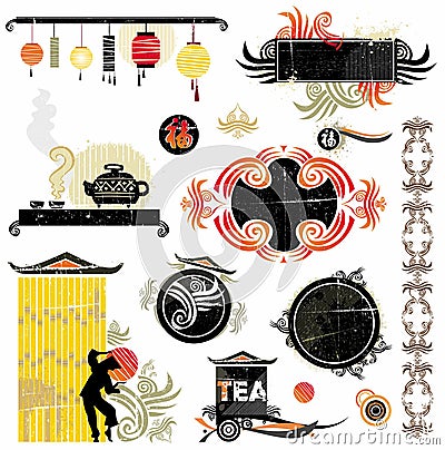 Asian Design on Asian Design Elements  Click Image To Zoom