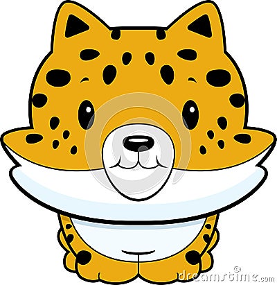 baby jaguar animal pictures. A cartoon aby jaguar cub