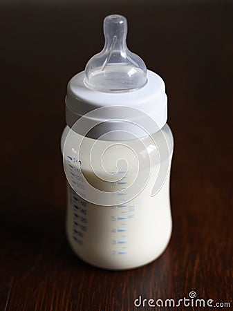 Baby Milk Bottle Stock Images