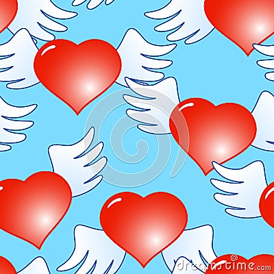pics of hearts with wings. OF RED HEARTS WITH WINGS