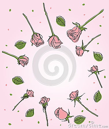 rose flowers background. BACKGROUND WITH ROSE FLOWERS