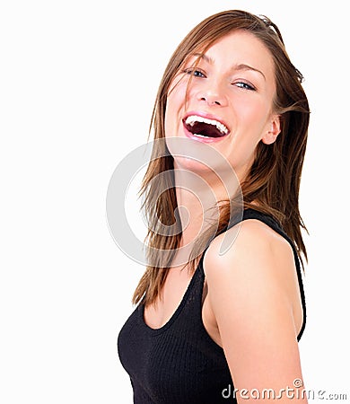 Beautiful Woman Photos on Stock Photos  Beautiful Woman Laughing  Image  4482503