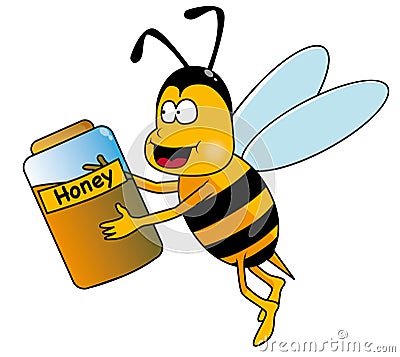 bee-with-honey-pot-thumb16685715.jpg