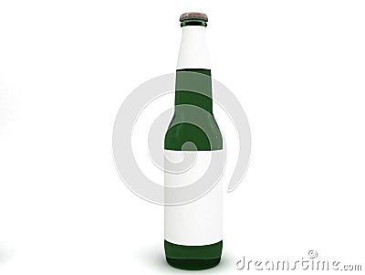 beer bottle label. BEER BOTTLE WITH BLANK LABEL