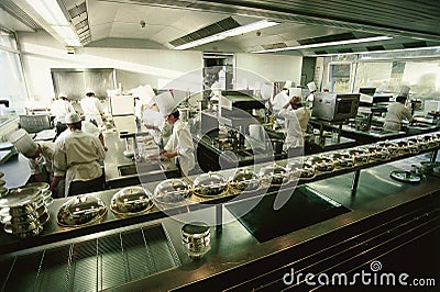Kitchen Restaurant on Big Luxury Restaurant Kitchen  Click Image To Zoom