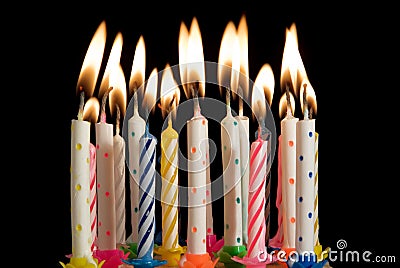 Birthday Cake  Candles on Birthday Cake Candles Stock Images   Image  1920284