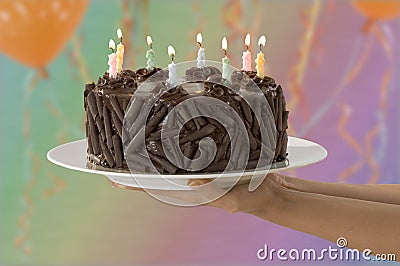 Birthday Cakes Delivery on Birthday Cake Delivery Stock Images   Image  9465094