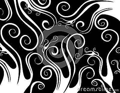 black and white swirls. BLACK AND WHITE SWIRLS VINES