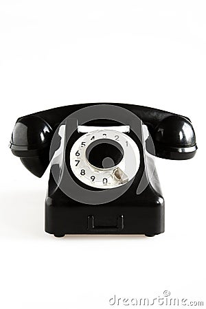  Fashioned Phones on Black Old Fashioned Phone Stock Photo   Image  1077610