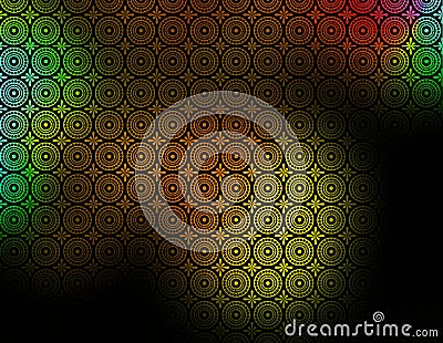 BLACK YELLOW RED GREEN PATTERNED BACKGROUND WALLPAPER (click image to zoom)