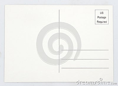 Blank Postcards on Blank Postcard  Click Image To Zoom