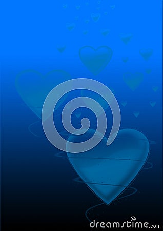 wallpaper blue heart. A lue love background with