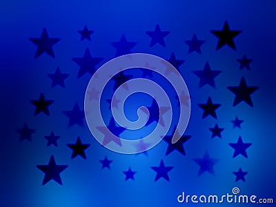 BLUE STARS BLUR WALLPAPER BACKGROUND (click image to zoom)