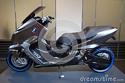  Moped on Editorial Image  Bmw Concept C Scooter  Image  18420540