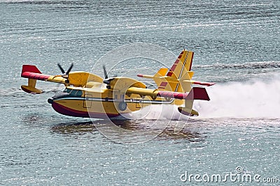 Bombardier Aircraft on Bombardier 415 Firefighting Aircraft Royalty Free Stock Photo   Image