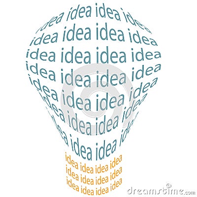 BRIGHT IDEA LIGHT BULB INVENTION SYMBOL (click image to zoom)