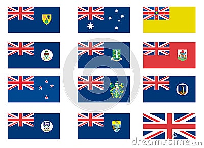 Colonial Flags