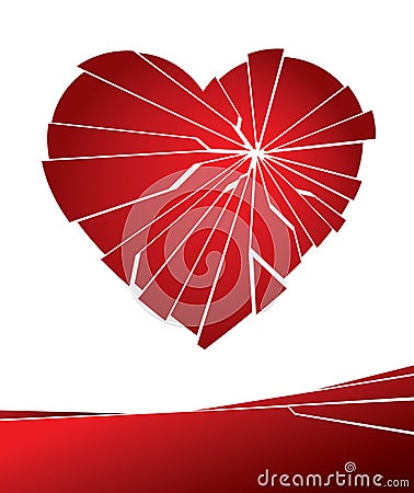 Royalty on Broken Heart Royalty Free Stock Image   Image  7658746