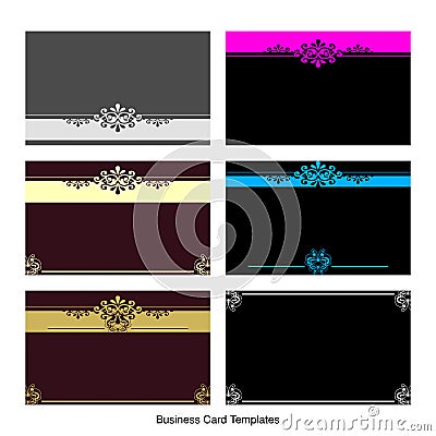 Business Card Templates on Vector Illustration  Business Card Templates  Image  7800594