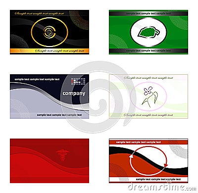 business cards logos. BUSINESS CARDS, BANNERS