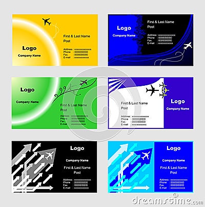 Business Cards Vector Free on Business Cards Templates Royalty Free Stock Image   Image  7396486