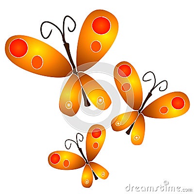 Free Stock on Butterfly Clipart Gold Spots Royalty Free Stock Image   Image  2807066