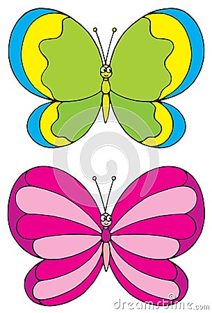 animated butterfly clipart. BUTTERFLY (VECTOR CLIP-ART)