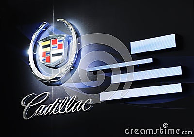 Cadillac Logo on Cadillac Logo Hupeng Dreamstime Com