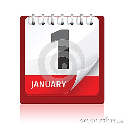 calendar icon. CALENDAR ICON | RED (click