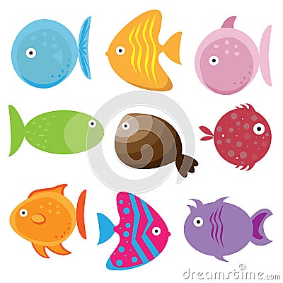 fishes cartoon pictures. CARTOON FISHES (click image to
