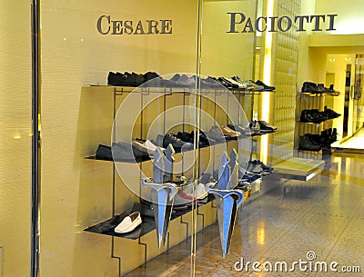 Shoes Shops on Home   Editorial Photo  Cesare Paciotti Shoes Shop