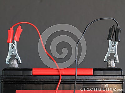 Charging Automotive Batteries on Royalty Free Stock Images  Charging Car Battery  Image  26033449