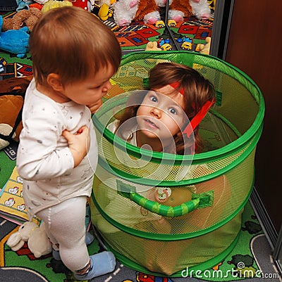 Children Playing Royalty Free Stock Images